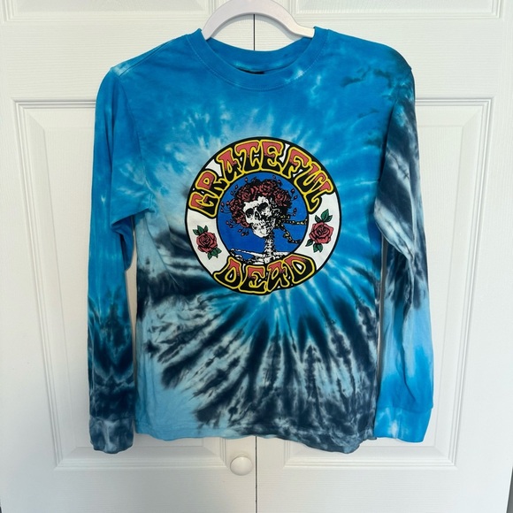 Vintage Isaac’s Designs GRATEFUL DEAD long sleeve tie dye t-SHIRT SMALL